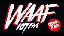 WAAF Worcester, 1985, Bob & Zip Morning Show Clip