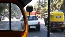 Rickshaw Taxi (2): Bannerghatta Road in Bangalore