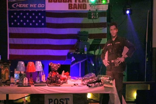 Joe Kent sings 'Your Cheatin' Heart' Elvis Presley Memorial VFW