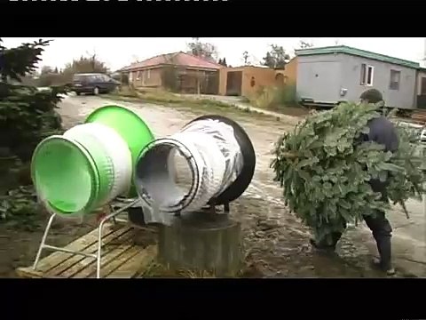 Salg af juletræer i Skæring