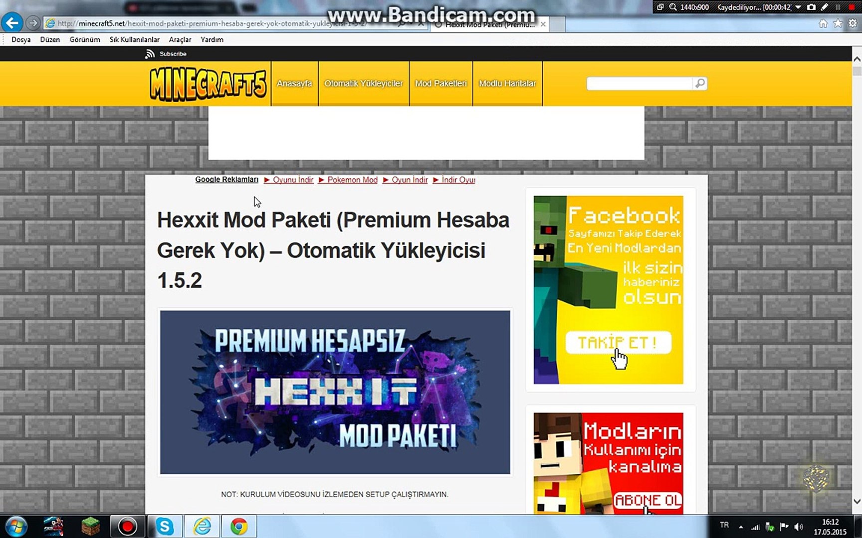 Minecraft Hexxit Premiumsuz Nasıl Yüklenir Cevabı Burada - video Dailymotion