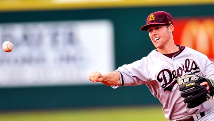 ASU Baseball Player Gets Hit By Pitch, Catches It & Throws It Back