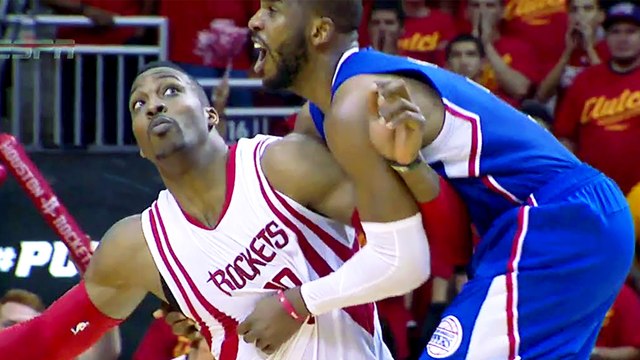 Chris Paul's Hilarious Foul on Dwight Howard