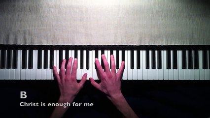 Hillsong Live: "Christ Is Enough" // Piano Tutorial