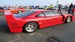 Race Tuned Ferrari Dino 246 GT Pulling away amazing sound HD