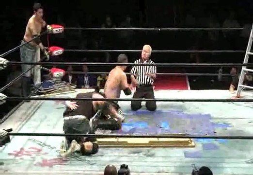 Ryuji Ito & SAGAT vs. Saburo Inematsu & Ryuichi Sekine (BJW)