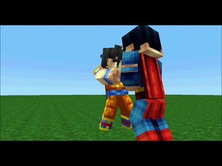 Goku vs Superman In Minecraft! (Part 1)