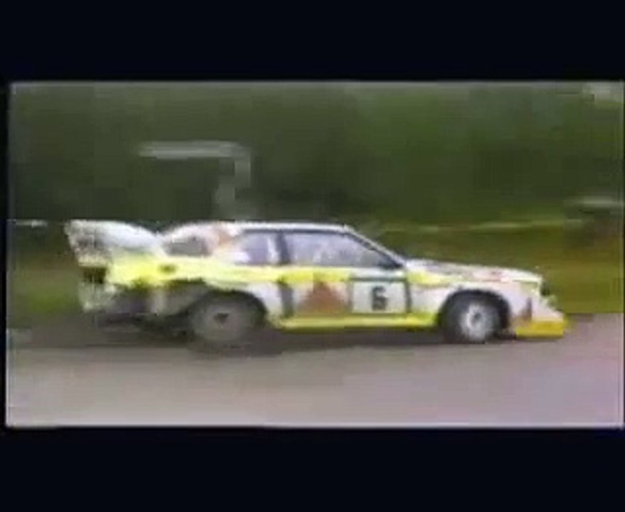 1985 1000 Lakes Rally Finland - Audi Quattro S1 Only