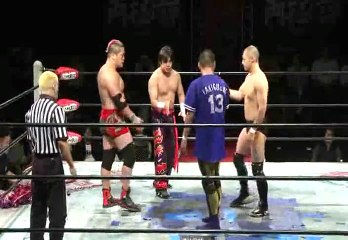 Ryuichi Kawakami & Atsushi Maruyama vs. Yuichi Taniguchi & Kazumi Kikuta (BJW)