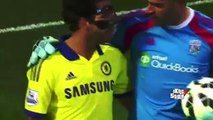 Chelsea: Cesc Fábregas expulsado por tener buena puntería (VIDEO)