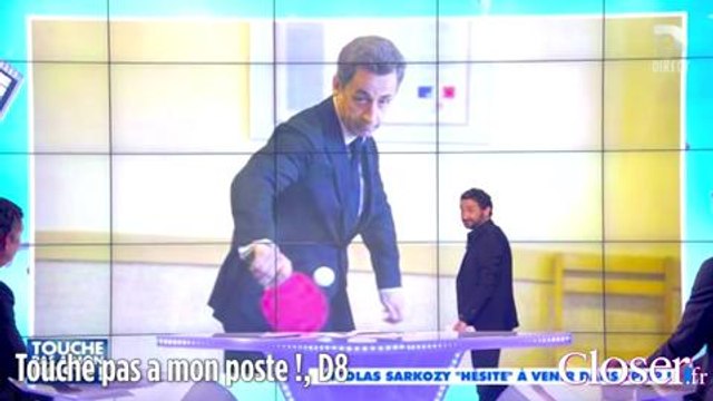 Touche pas a mon poste : Defi Ping Pong pour Sarkozy