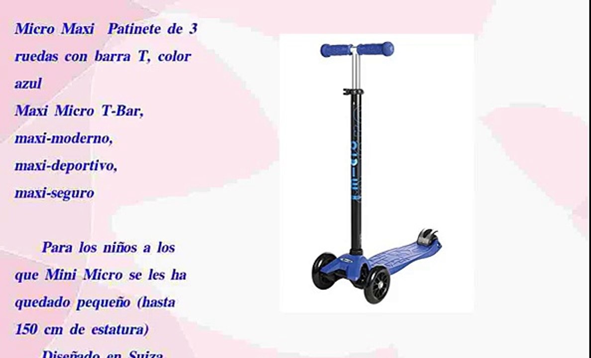 patinete micro 3 ruedas
