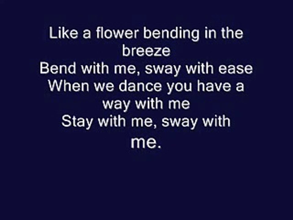 Sway Pussycat Dolls LYRICS! Vidéo Dailymotion