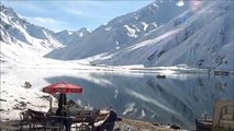 Lake Saiful Maluk in snow