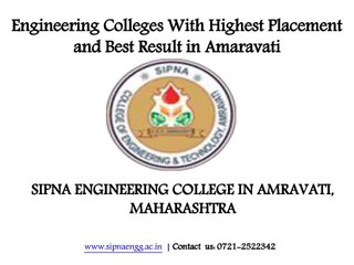 Engineering Colleges With Highest Placement and Best Result in Amaravati