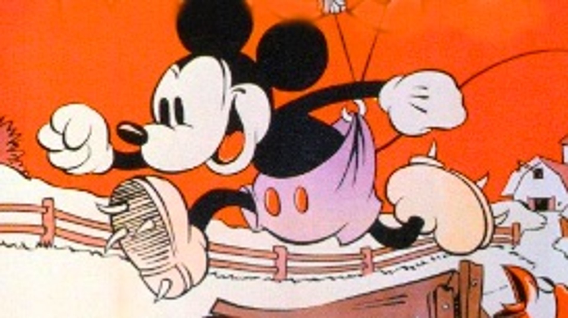 Barnyard Olympics 1932 Walt Disney Mickey Mouse Classic Cartoon