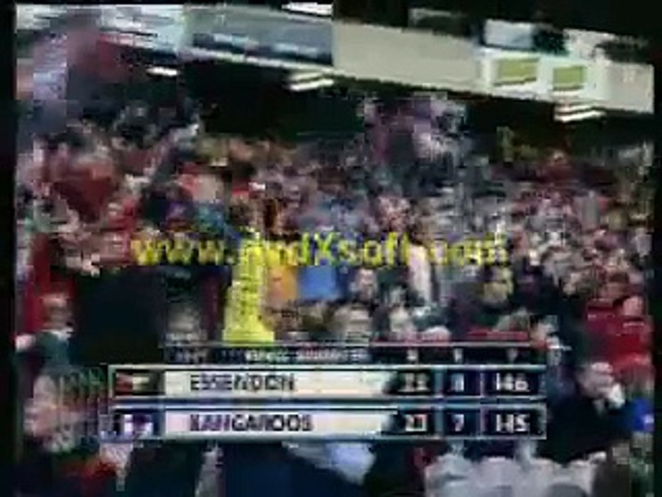 AFL Round 16 2001: Essendon v Kangaroos: Q4 Highlights