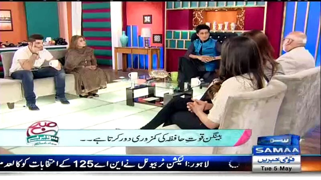 Sahir Lodhi Telling The Secrets of Actress Anam Aqeel On His Live Morning Show