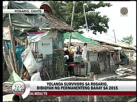 Ilang Yolanda survivors, inampon ng mga taga-Cavite