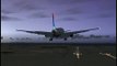 Delta Boeing 777 nice landing Seoul/Incheon Flight Simulator X
