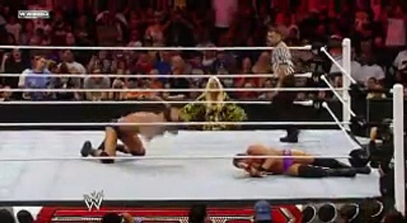 Randy Orton Flying RKO To Morrison