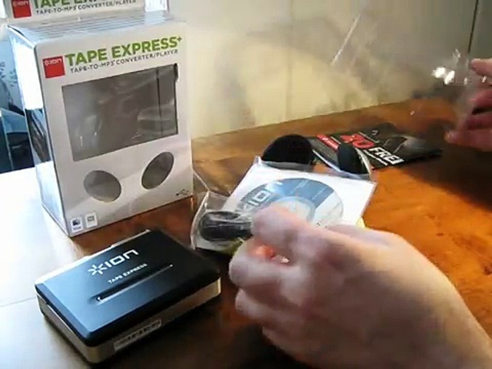 Convert Cassette Tape to Digital MP3 file - ION Tape Express Unboxing