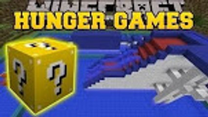 Minecraft- WIPEOUT HUNGER GAMES - Lucky Block Mod - Modded Mini-Game