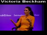 Victoria Beckham   Wife of David Beckham In An Interview