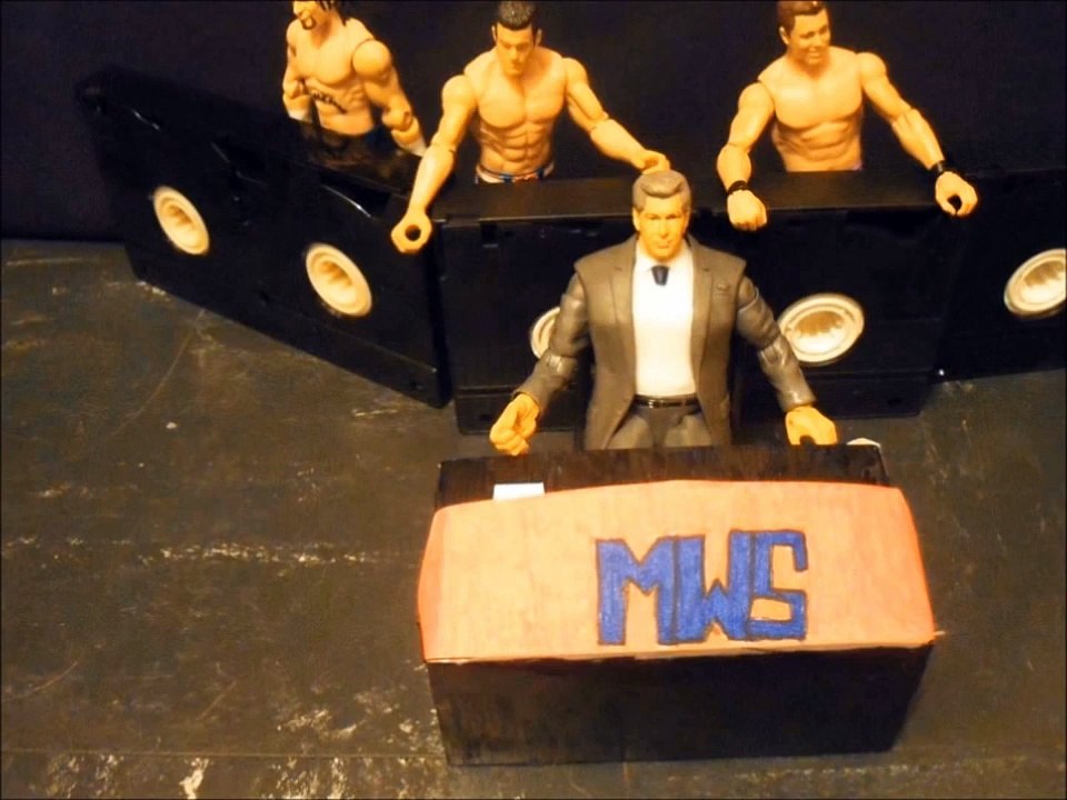 WWE Goldberg vs. John Cena (stopmotion)
