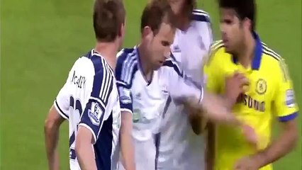 Le carton rouge idiot de Fabregas !