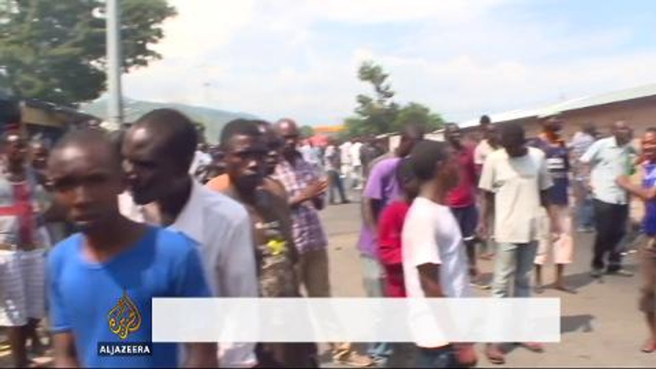 Burundi protesters vow to stay on streets