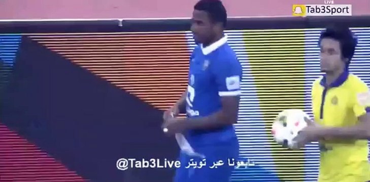 اخر دقائق ناريه من مبارة الهلال والنصر [ دوري عبداللطيف جميل ] [HD 2014\12\13]