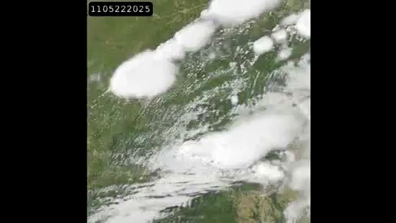 Terrifying Joplin Supercell Tornado Seen from Space