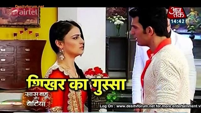 Ishani Par Foota Shikhar Ka Gussa - Meri Aashiqui Tumse Hi