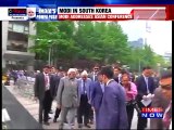 PM Modi meets with CEOs in Seoul
