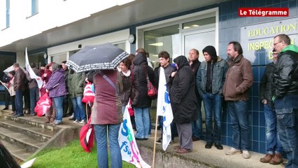 Quimper. 80 manifestants contre la réforme du collège