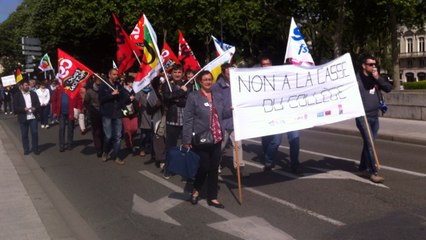 Manifestation des enseignants