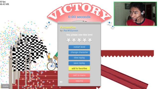 LOS NIVELES DE FERNANFLOO - Happy Wheels: Episodio 9