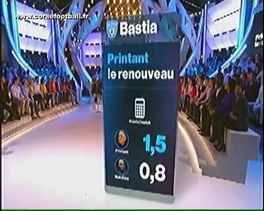 Ghislain PRINTANT (SC BASTIA)  CANAL FOOTBALL CLUB