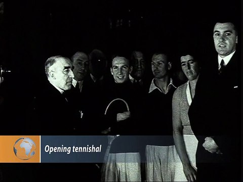 Opening Tennishal - 1935