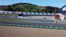 F1 2015 Sebastian Vettel Scuderia Ferrari Jerez Tests last chicane