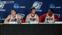 ---Wisconsin Basketball Player Has Embarrassing Moment at Press Conference - YouTube