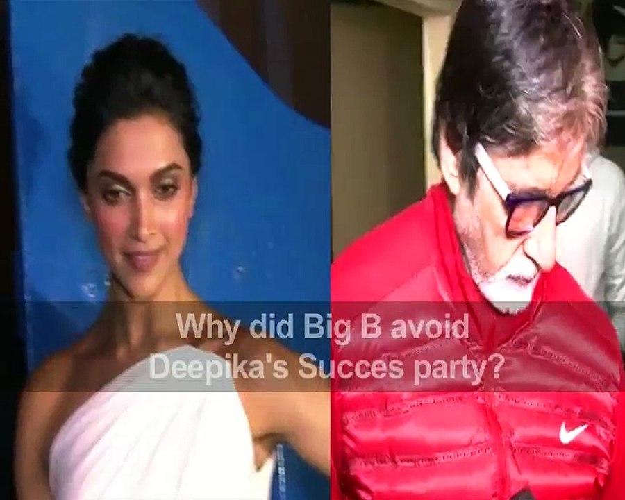 Why did Big B avoid Deepika's Succes party?