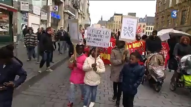 FR3-NPdC-28032015 - Logement manifestation à Lille contre la reprise des expulsions
