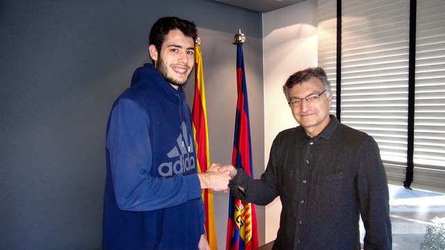 FCB Basket: Abrines renova fins al 2019 / Abrines renueva hasta el 2019