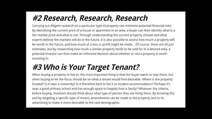 RW Invest | 5 Essential Tips for Buy to Let