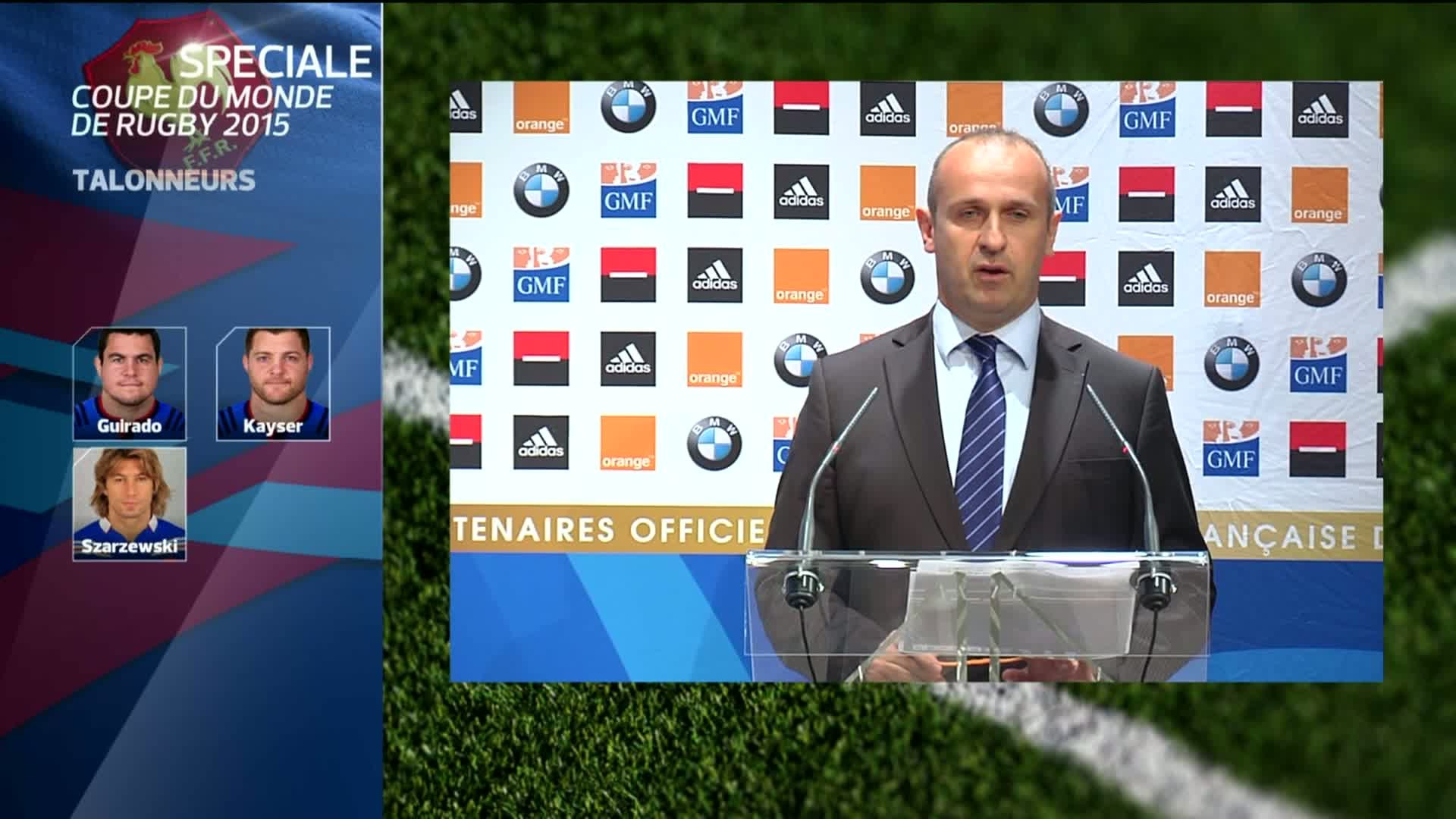 Rugby - XV de France : Trois nouveaux dans le staff bleu - Vidéo Dailymotion