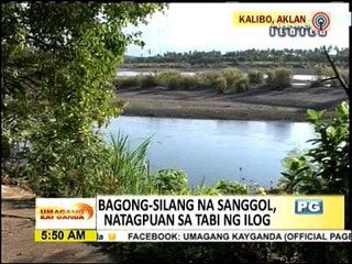 Foundling abandoned along riverbank saved