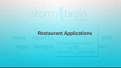 Restaurant Applications By Storm Brain Designs