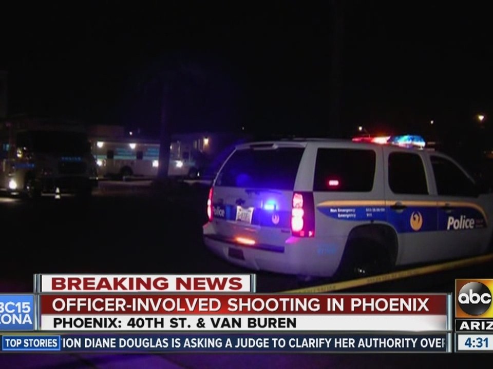 Police shoot suspect with knife